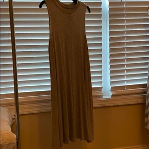 Grey high neck faded glory dress